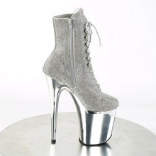 Cargar imagen en el visor de la galería, Tacones Pleaser FLAMINGO-1020CHRS Plata Cromo

