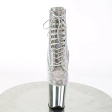 Cargar imagen en el visor de la galería, Tacones Pleaser FLAMINGO-1020CHRS Plata Cromo
