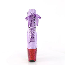 Cargar imagen en el visor de la galería, Tacones Pleaser FLAMINGO-1020HG Lavanda Holo Charol
