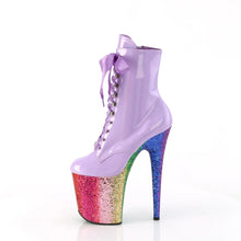 Cargar imagen en el visor de la galería, Tacones Pleaser FLAMINGO-1020HG Lavanda Holo Charol
