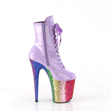 Cargar imagen en el visor de la galería, Tacones Pleaser FLAMINGO-1020HG Lavanda Holo Charol
