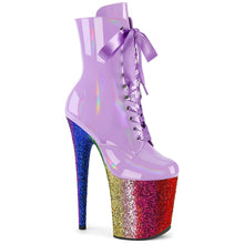 Cargar imagen en el visor de la galería, Tacones Pleaser FLAMINGO-1020HG Lavanda Holo Charol
