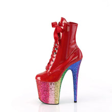 Cargar imagen en el visor de la galería, Tacones Pleaser FLAMINGO-1020HG Rojo Holo Charol

