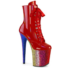 Cargar imagen en el visor de la galería, Tacones Pleaser FLAMINGO-1020HG Rojo Holo Charol
