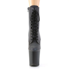 Cargar imagen en el visor de la galería, Tacones Pleaser FLAMINGO-1020REFL Verde Reflective Negro
