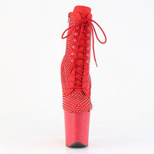 Cargar imagen en el visor de la galería, Tacones Pleaser FLAMINGO-1020RM Rojo Faux Suede
