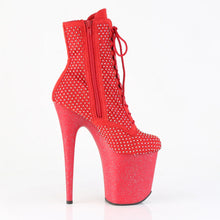 Cargar imagen en el visor de la galería, Tacones Pleaser FLAMINGO-1020RM Rojo Faux Suede
