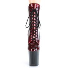 Carregar imagem no visualizador da galeria, Tacones Pleaser FLAMINGO-1020SP Rojo Snake Print
