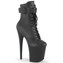 Carregar imagem no visualizador da galeria, Tacones Pleaser FLAMINGO-1020STR Negro Piel Sintética
