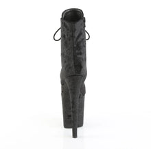 Carregar imagem no visualizador da galeria, Zapatos Pleaser FLAMINGO-1020WR Blk Shimmering Fabric/Blk
