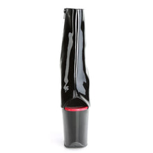 Carregar imagem no visualizador da galeria, Tacones Pleaser FLAMINGO-1025 Negro Rojo Charol
