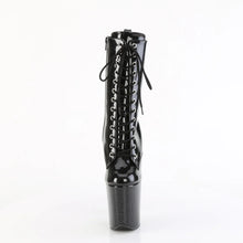 Cargar imagen en el visor de la galería, Tacones Pleaser FLAMINGO-1040GP Negro Purpurina Charol
