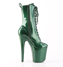 Load image into Gallery viewer, Tacones Pleaser FLAMINGO-1040GP Emerald Verde Purpurina

