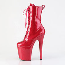 Cargar imagen en el visor de la galería, Tacones Pleaser FLAMINGO-1040GP Fuchsia Purpurina Charol
