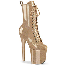 Carregar imagem no visualizador da galeria, Tacones Pleaser FLAMINGO-1040GP Dorado Purpurina Charol
