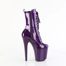 Carregar imagem no visualizador da galeria, Tacones Pleaser FLAMINGO-1040GP Morado Purpurina Charol
