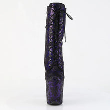 Carregar imagem no visualizador da galeria, Tacones Pleaser FLAMINGO-1040SPF Morado Snake Print
