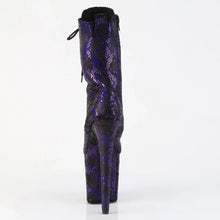 Carregar imagem no visualizador da galeria, Tacones Pleaser FLAMINGO-1040SPF Morado Snake Print
