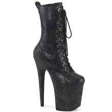 Cargar imagen en el visor de la galería, Tacones Pleaser FLAMINGO-1040SPF Negro Oil Slick
