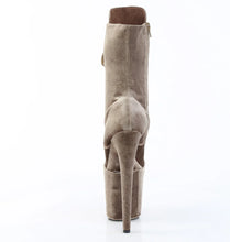 Carregar imagem no visualizador da galeria, Tacones Pleaser FLAMINGO-1045VEL Khaki Velvet
