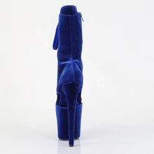 Carregar imagem no visualizador da galeria, Tacones Pleaser FLAMINGO-1045VEL Navy Azul Velvet
