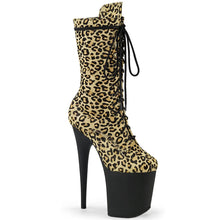 Cargar imagen en el visor de la galería, Tacones Pleaser FLAMINGO-1050LP Leopard Print Pony
