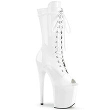 Cargar imagen en el visor de la galería, Tacones Pleaser FLAMINGO-1051 Blanco Charol

