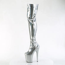 Cargar imagen en el visor de la galería, Tacones Pleaser FLAMINGO-3000HWR Plata Str. Holo
