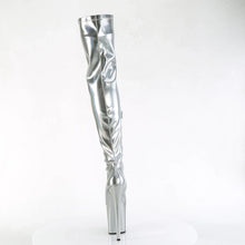 Cargar imagen en el visor de la galería, Tacones Pleaser FLAMINGO-3000HWR Plata Str. Holo
