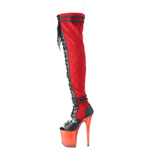 Cargar imagen en el visor de la galería, Tacones Pleaser FLAMINGO-3027 Rojo Faux Suede
