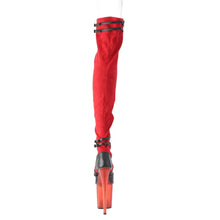 Cargar imagen en el visor de la galería, Tacones Pleaser FLAMINGO-3027 Rojo Faux Suede
