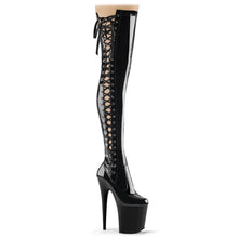 Cargar imagen en el visor de la galería, Tacones Pleaser FLAMINGO-3050 Negro Str Charol
