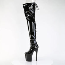 Carregar imagem no visualizador da galeria, Tacones Pleaser FLAMINGO-3850 Negro Str. Charol
