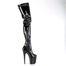 Cargar imagen en el visor de la galería, Tacones Pleaser FLAMINGO-4000 Negro Str. Charol
