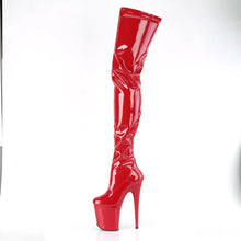 Carregar imagem no visualizador da galeria, Tacones Pleaser FLAMINGO-4000 Rojo Str. Charol
