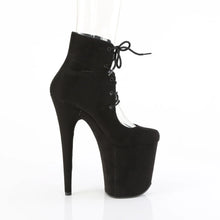 Carregar imagem no visualizador da galeria, Zapatos Pleaser FLAMINGO-800-22 Negro Faux Suede
