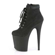 Carregar imagem no visualizador da galeria, Tacones Pleaser FLAMINGO-800TL-02 Negro Nubuck Piel
