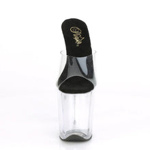 Cargar imagen en el visor de la galería, Tacones Pleaser FLAMINGO-801 Transparente Negro
