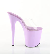 Load image into Gallery viewer, Tacones Pleaser FLAMINGO-801 Transparente Lavanda
