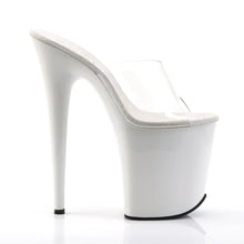 Load image into Gallery viewer, Tacones Pleaser FLAMINGO-801 Transparente Blanco
