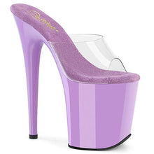 Load image into Gallery viewer, Tacones Pleaser FLAMINGO-801 Transparente Lavanda
