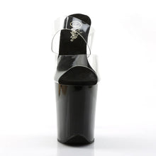 Cargar imagen en el visor de la galería, Tacones Pleaser FLAMINGO-802 Transparente Negro
