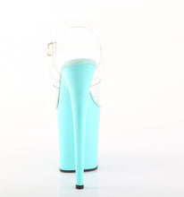 Cargar imagen en el visor de la galería, Tacones Pleaser FLAMINGO-808 - Transparente / Aqua
