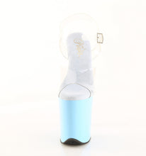 Cargar imagen en el visor de la galería, Tacones Pleaser FLAMINGO-808 - Transparente / Azul claro
