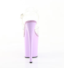 Cargar imagen en el visor de la galería, Tacones Pleaser FLAMINGO-808 - Transparente / Lavanda
