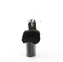 Cargar imagen en el visor de la galería, Tacones Pleaser FLAMINGO-808FUR Negro Faux Fur
