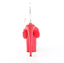 Cargar imagen en el visor de la galería, Tacones Pleaser FLAMINGO-808FUR Rojo Faux Fur
