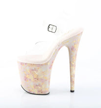 Load image into Gallery viewer, Tacones Pleaser FLAMINGO-808MB Transparente Rosa Nude
