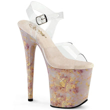 Load image into Gallery viewer, Tacones Pleaser FLAMINGO-808MB Transparente Rosa Nude
