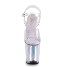 Cargar imagen en el visor de la galería, Tacones Pleaser FLAMINGO-808MC Transparente Lavanda Hologram
